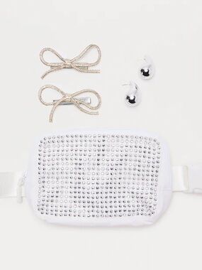 NWT FASHIONNOVA Women’s Radiate with Rhinestones Gift Set